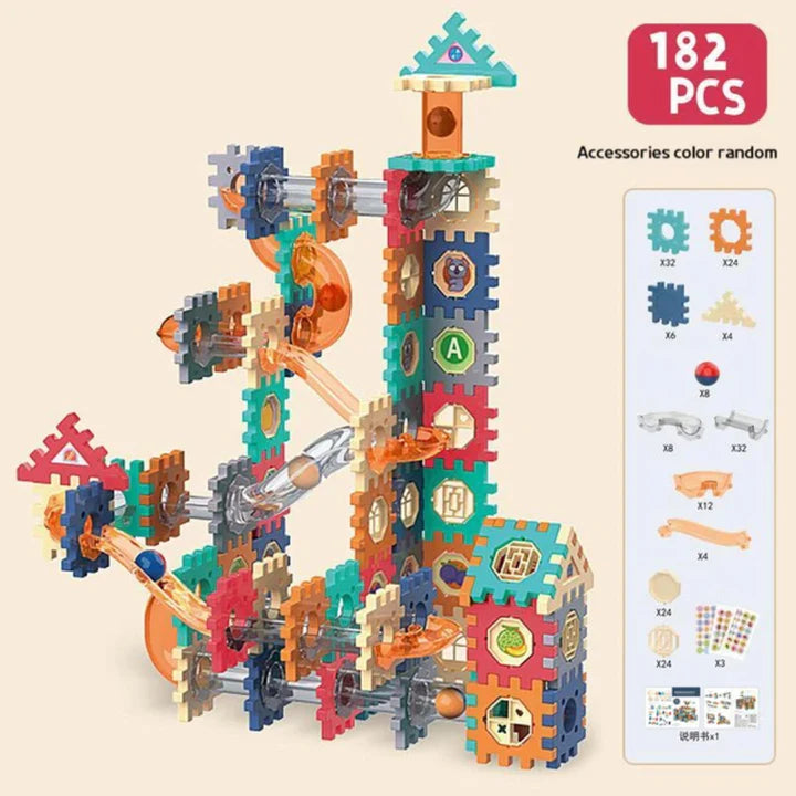 JUEGO DE CONSTRUCCIÓN 182 PIEZAS