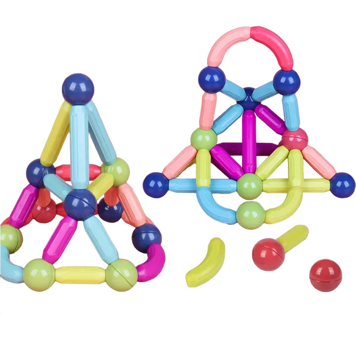 JUEGOS DE BLOQUES DE CONSTRUCCIOÓN MAGNETICOS 28 PIEZAS