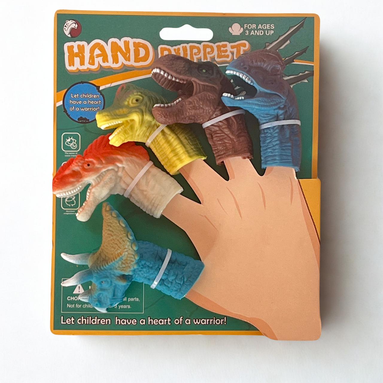 TITERES PARA DEDOS DINOSAURIO