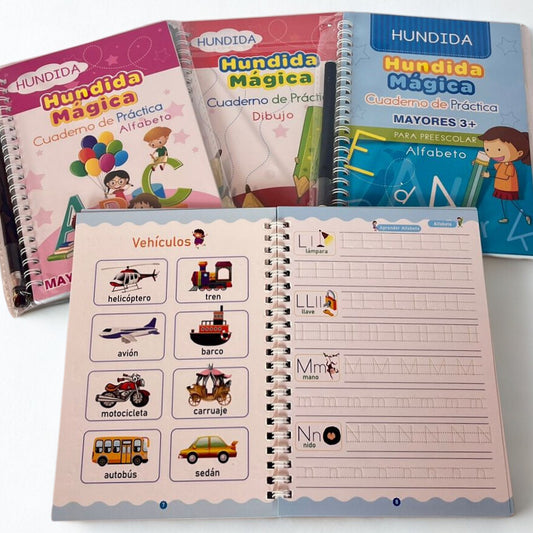 LIBRO MAGICO LECTOESCRITURA
