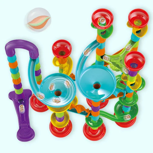 JUEGO DE CONSTRUCCIÓN TUBOS Y CANICAS