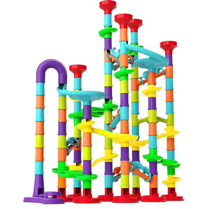 JUEGO DE CONSTRUCCIÓN TUBOS Y CANICAS