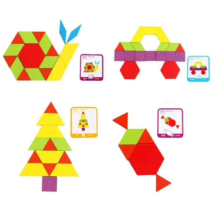 TANGRAM DE MADERA