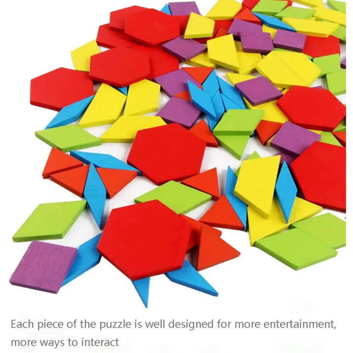 TANGRAM DE MADERA