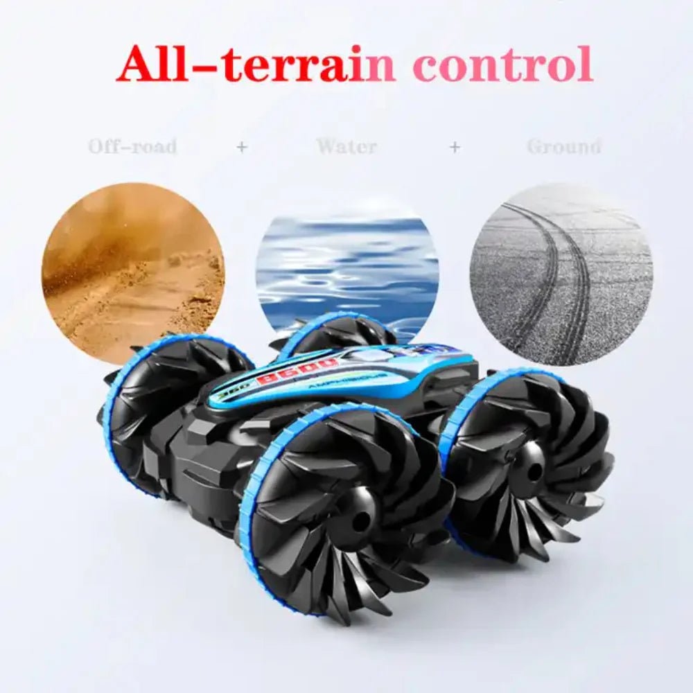 AUTO ANFIBIO A CONTROL REMOTO