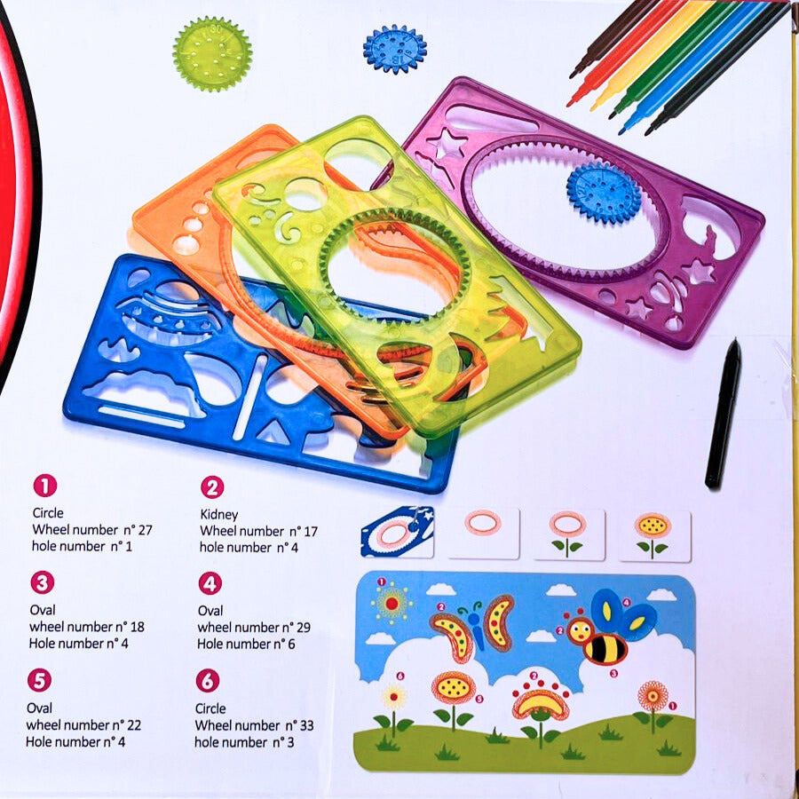 KIT DE DIBUJO EN ESPIRAL